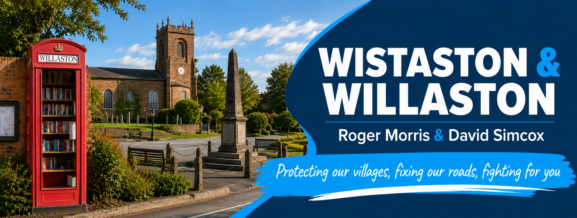 Wistaston And Willaston Ward - Roger Morris & David Simcox